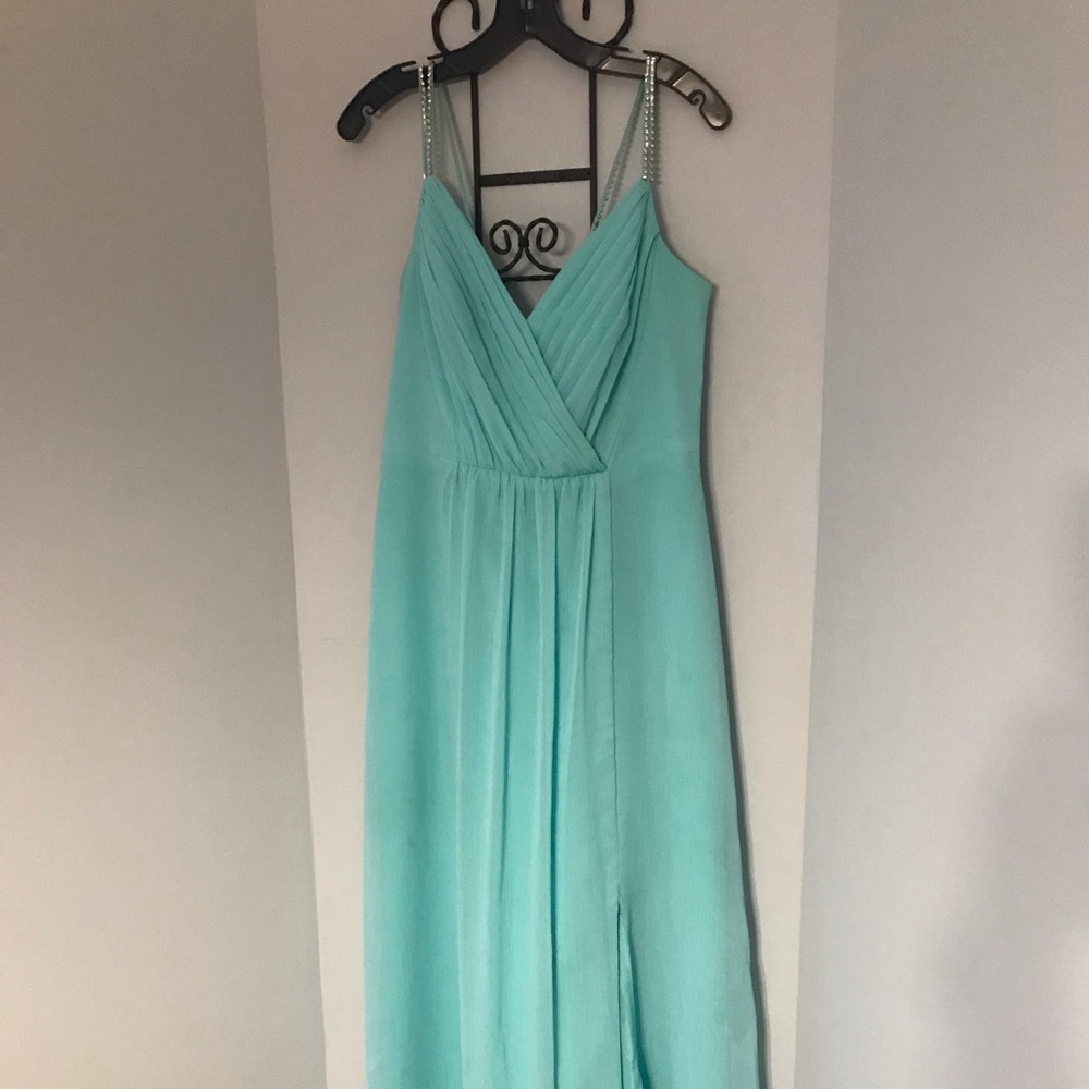 Bridesmaids dress from David’s Bridal